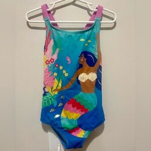 Mini Boden Mermaid Ocean One Piece Swimsuit Vacation Spring Break Resort Beach